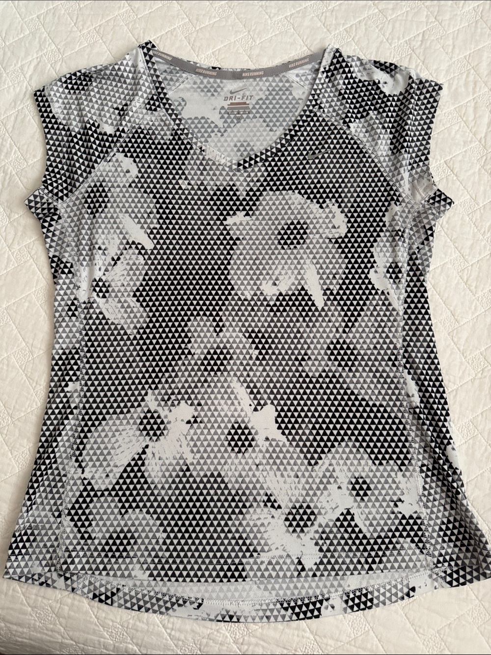 Nike Running Dri-FIT Short Sleeve V-Neck Tee